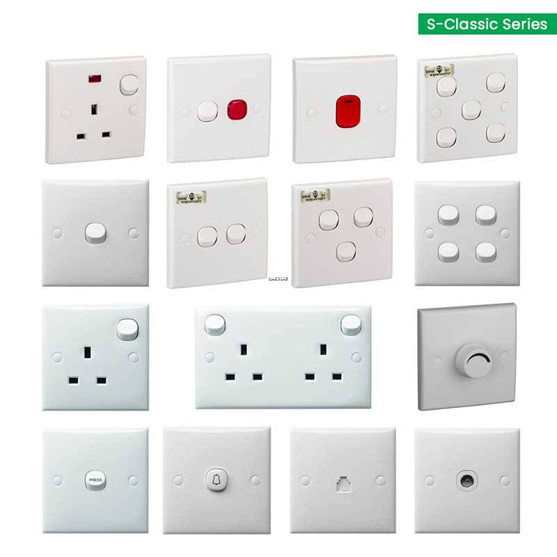 SCHNEIDER SCLASSIC E25R SOCKET OUTLET